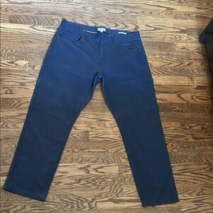 Calvin Klein Slim-Straight Dark Blue Jeans